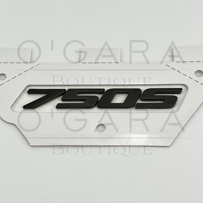McLaren 750S Stealth Side Skirt Badge Emblem