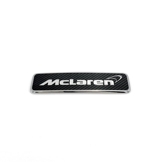 OEM McLaren Front Bumper Carbon Fiber Emblem