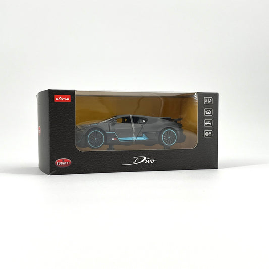1:32 Bugatti Divo Grey Diecast by Rastar