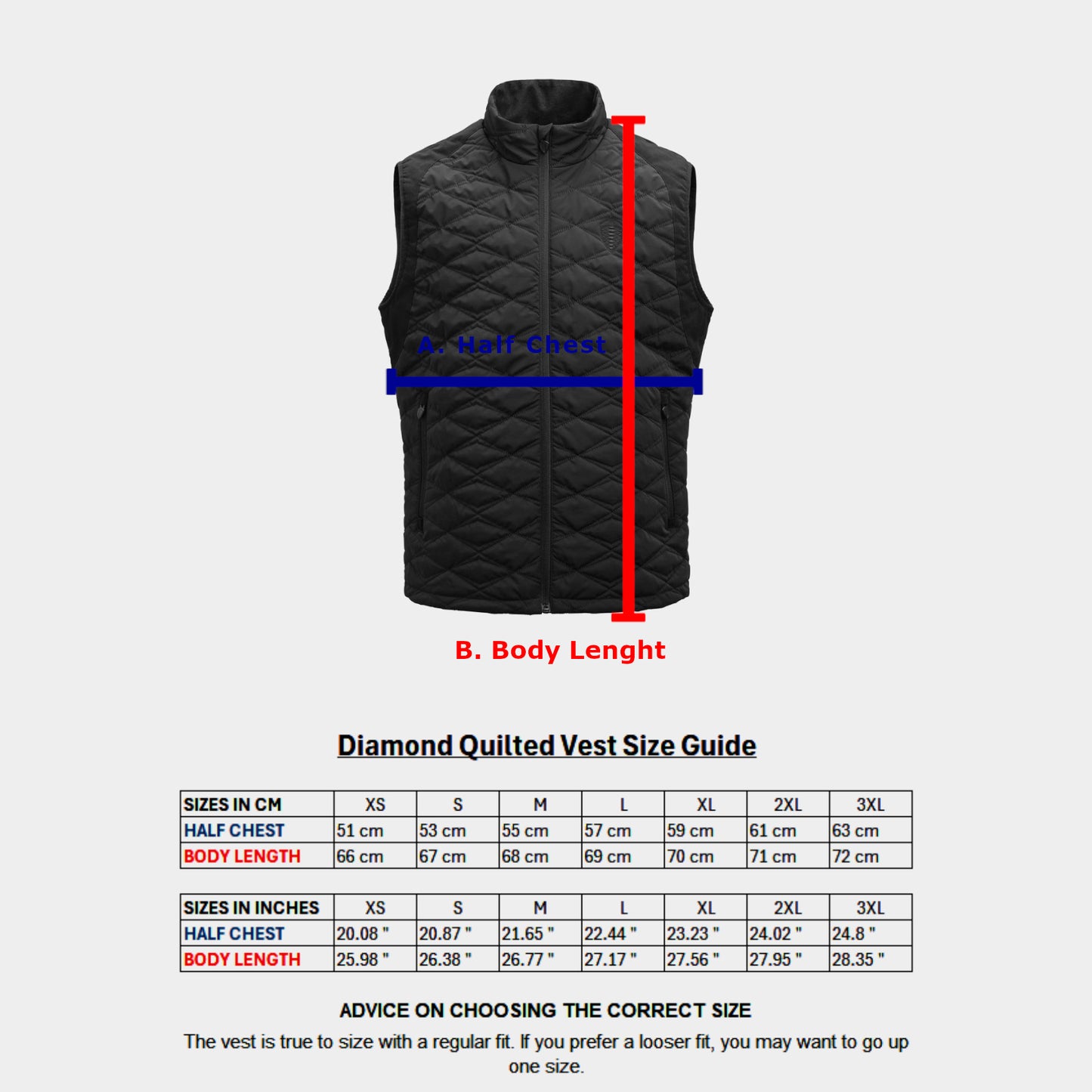 Koenigsegg Diamond Quilted Vest