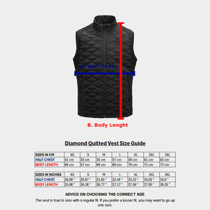 Koenigsegg Diamond Quilted Vest