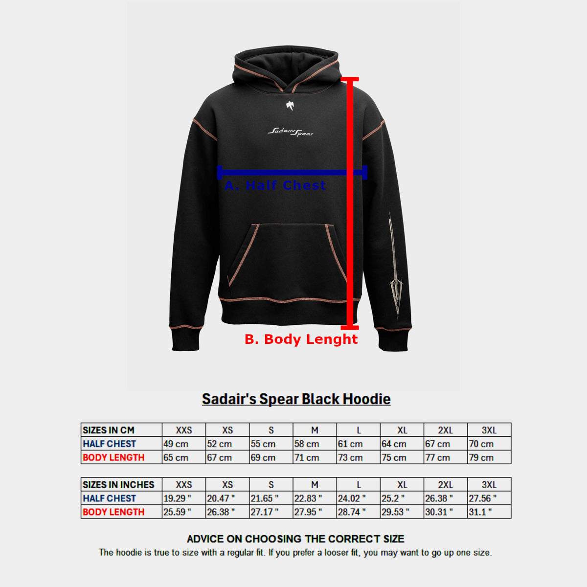 Koenigsegg Sadair's Spear Hoodie