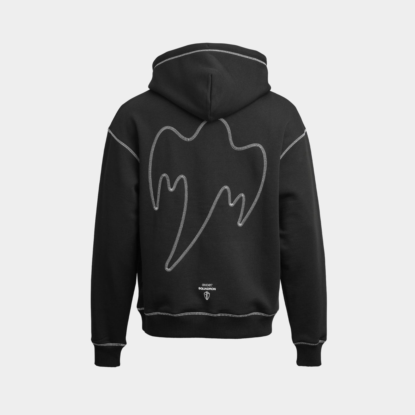 Koenigsegg Statement Ghost Hoodie Black
