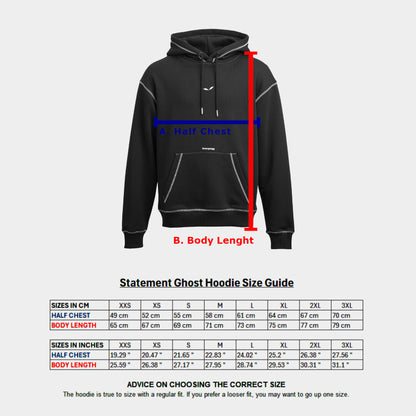 Koenigsegg Statement Ghost Hoodie Black