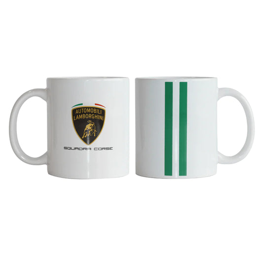 Lamborghini Squadra Corse Mug White