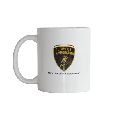 Lamborghini Squadra Corse Mug White