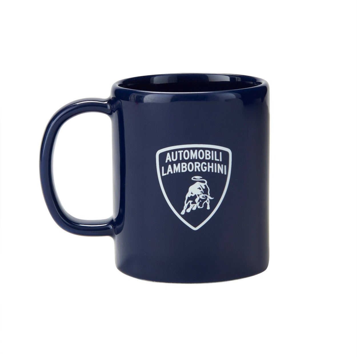 16244KKU094000 Lamborghini 60th Anniversary Crest Mug Navy Blue 60 Anniversario