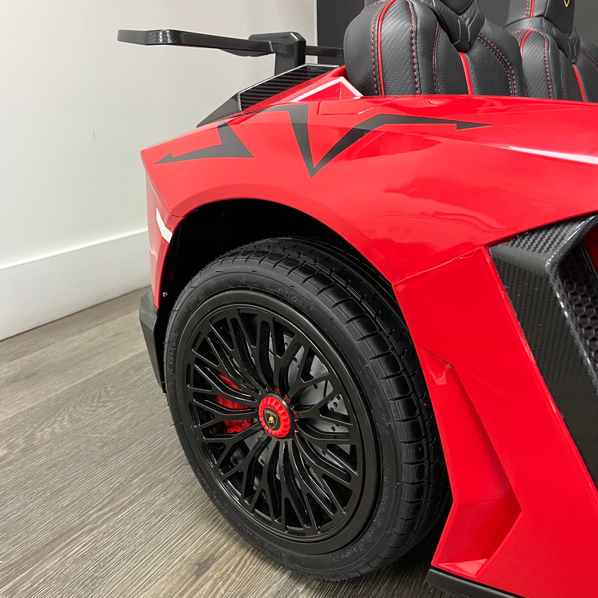 Lamborghini Aventador Ride On 24V Racing Track Hypercar Supercar Toy Car Kids Children Adults Collectible Collectibles