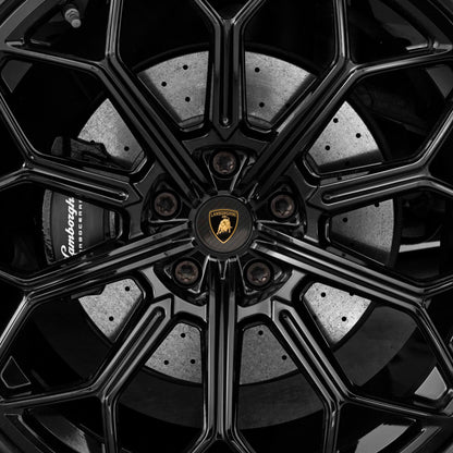 470698165A Lamborghini Carbon Fiber Center Caps Kit