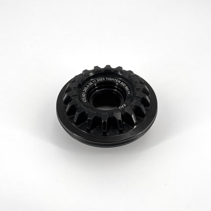 470601295A Lamborghini Center Lock Nut BLACK Wheels