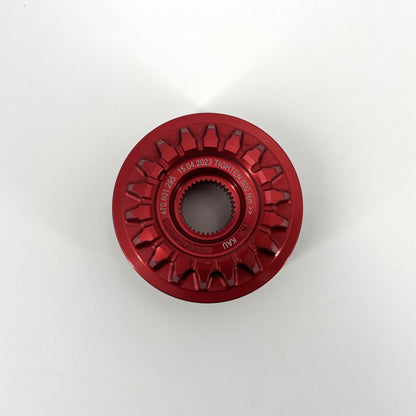 470601295 Lamborghini Center Lock Nut RED Wheels