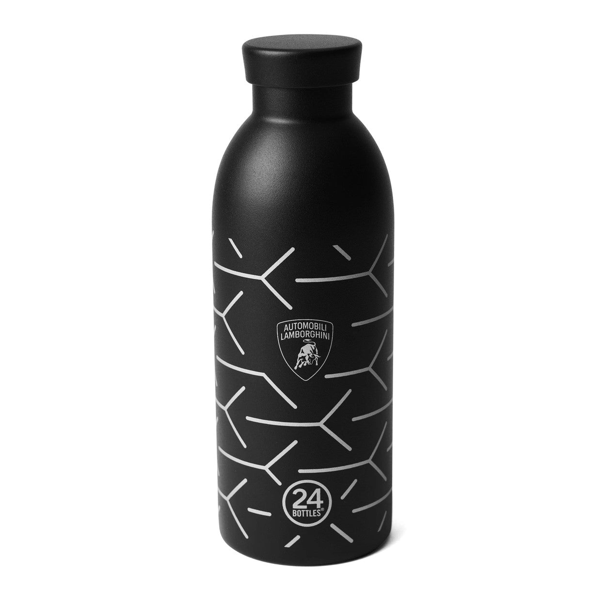 16605STB000000 Lamborghini Clima Water Bottle Black 24Bottles