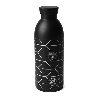 16605STB000000 Lamborghini Clima Water Bottle Black 24Bottles