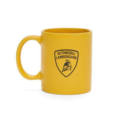 16587KKY000000 Lamborghini Crest Coffee Mug Yellow