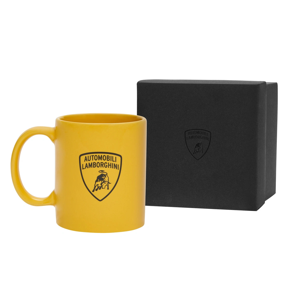 16587KKY000000 Lamborghini Crest Coffee Mug Yellow