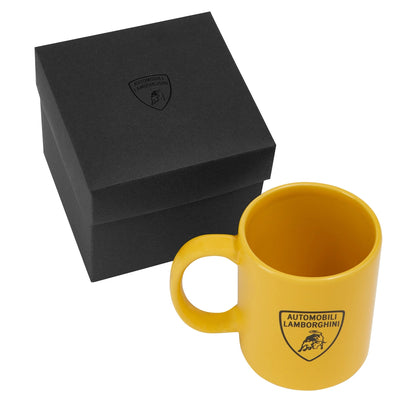 16587KKY000000 Lamborghini Crest Coffee Mug Yellow