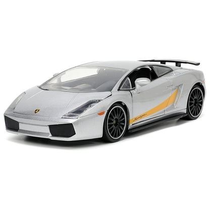 1:24 1/24 Scale Model Lamborghini Gallardo Superleggera Diecast Hyper Spec Jada Special Edition Racing Track Hypercar Supercar Toy Car Kids Children