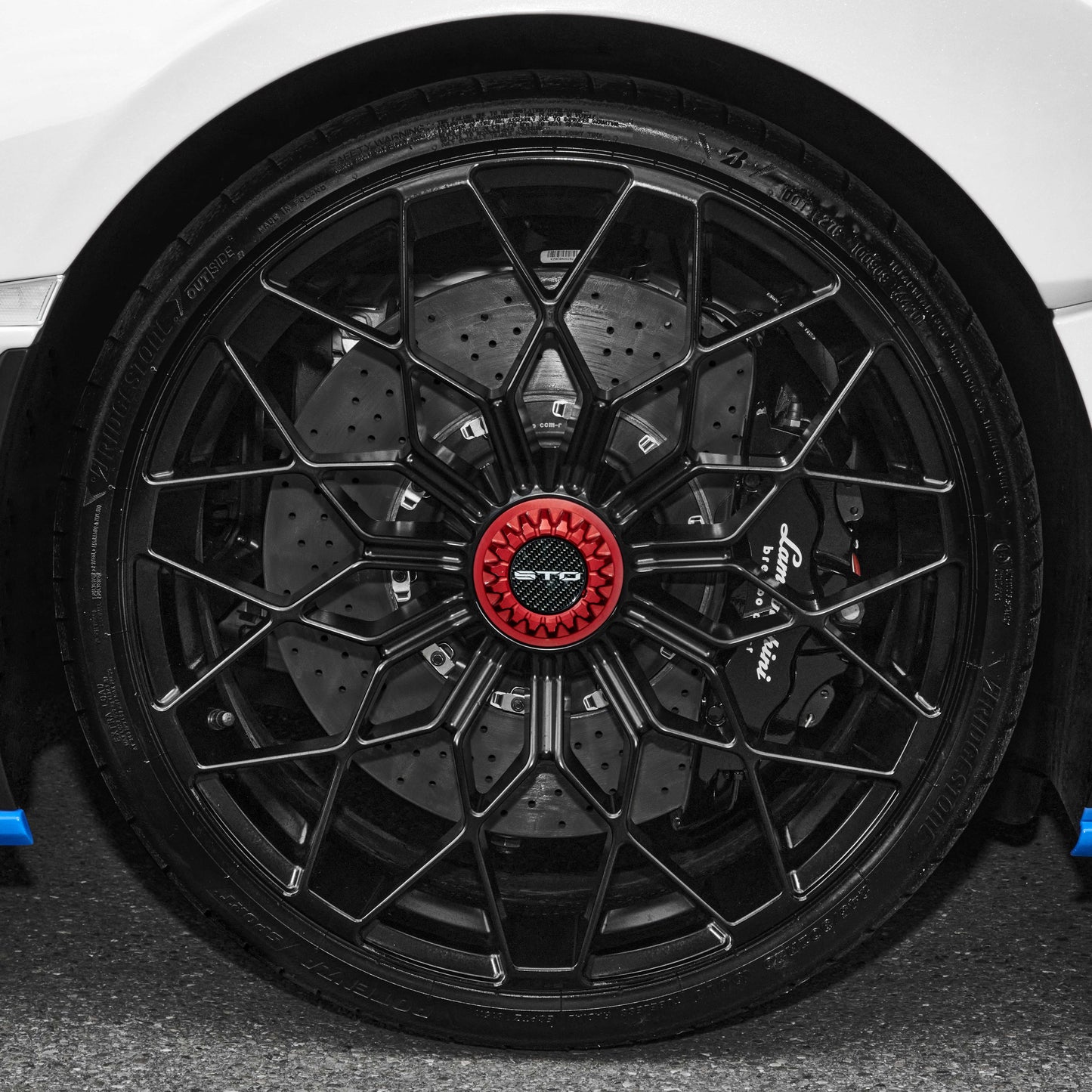 4T3601147 Lamborghini Huracan STO Center Lock Rim Badge Cap Exterior Accessories Accessory