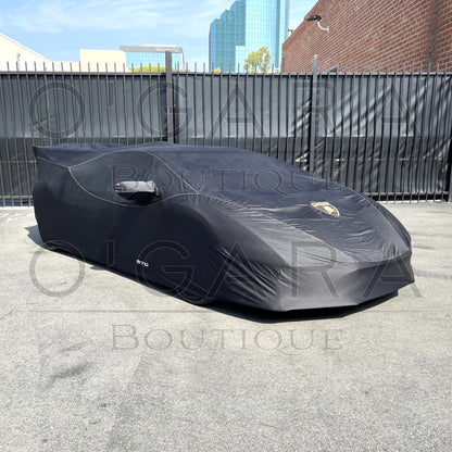 4T0860636A Lamborghini Huracan STO Super Trofeo Omologata Indoor Car Cover Accessori Originali Premium Care OEM OE Genuine Vehicle Accessory Accessories Essential Essentials Travel Maintenance Storage O'Gara Ogara Coach Beverly Hills