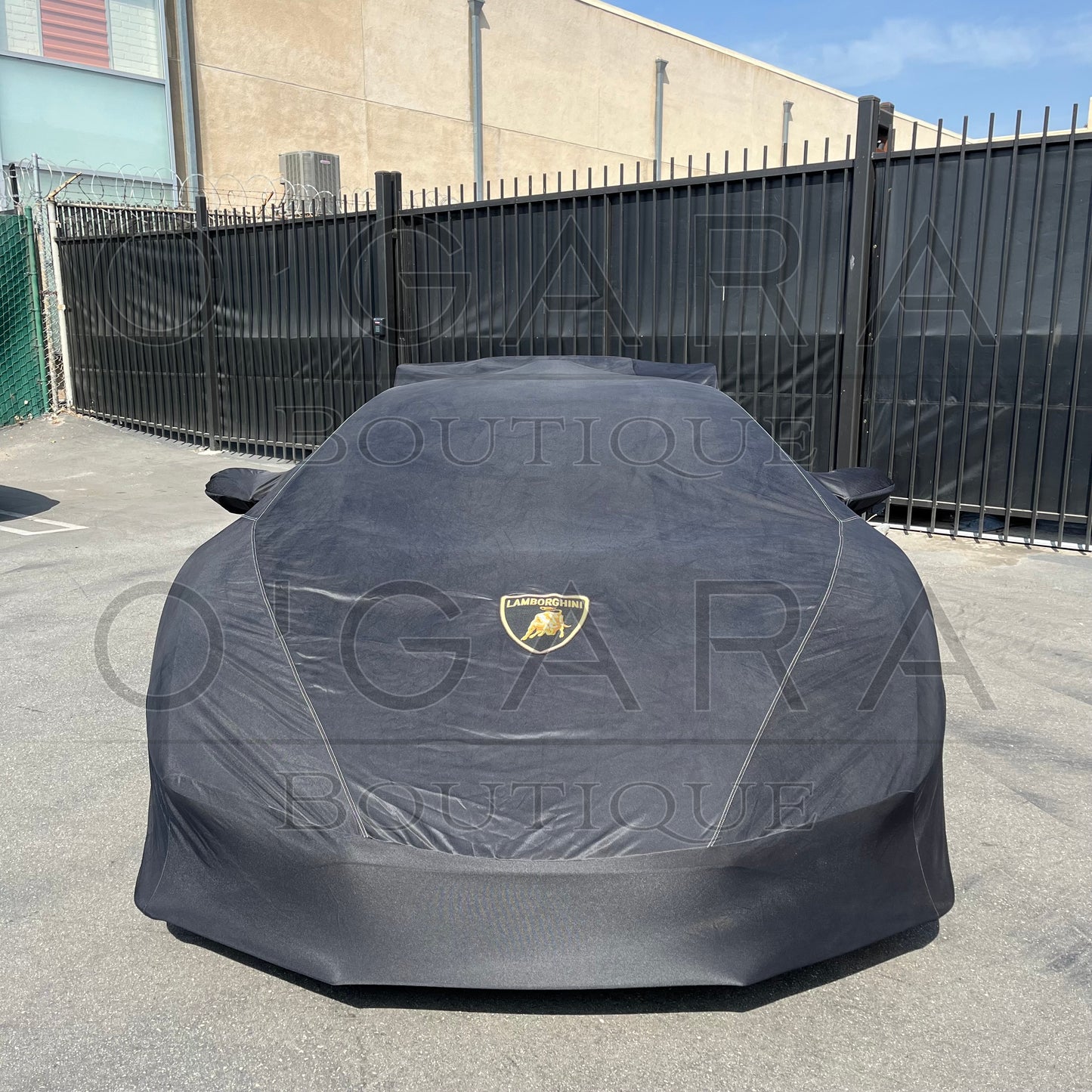 4T0860636A Lamborghini Huracan STO Super Trofeo Omologata Indoor Car Cover Accessori Originali Premium Care OEM OE Genuine Vehicle Accessory Accessories Essential Essentials Travel Maintenance Storage O'Gara Ogara Coach Beverly Hills