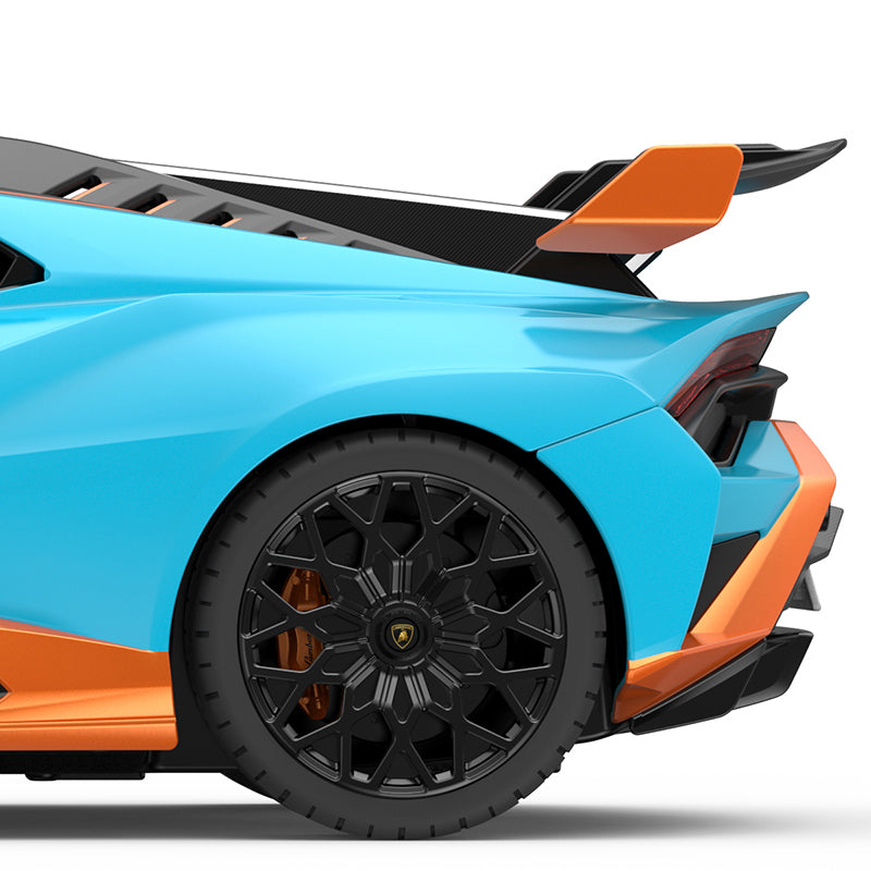 1:14 Scale RC Lamborghini Huracan STO Blue RC Large Racing Hypercar Supercar Radio Controlled Rastar Toy Car Kids Children