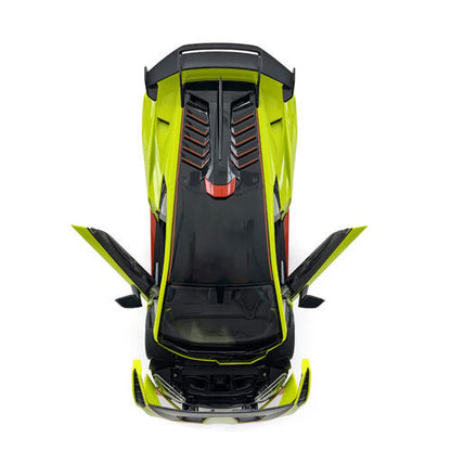 1:14 Scale RC Lamborghini Huracan STO Green RC Large Racing Hypercar Supercar Radio Controlled Rastar Toy Car Kids Children