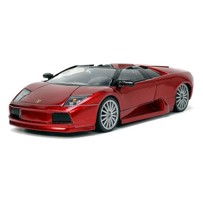 1:24 1/24 Scale Model Lamborghini Murcielago Roadster Diecast Hyper Spec Jada Special Edition Racing Track Hypercar Supercar Toy Car Kids Children