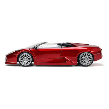 1:24 1/24 Scale Model Lamborghini Murcielago Roadster Diecast Hyper Spec Jada Special Edition Racing Track Hypercar Supercar Toy Car Kids Children