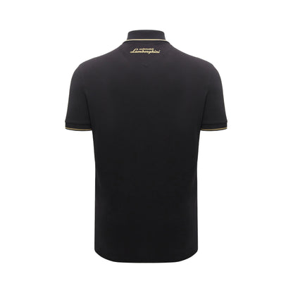 Lamborghini Squadra Corse 2026 Men Polo Black