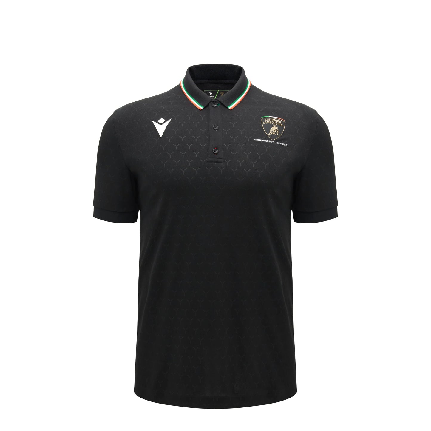 Lamborghini Squadra Corse 2026 SC63 Men Polo Black