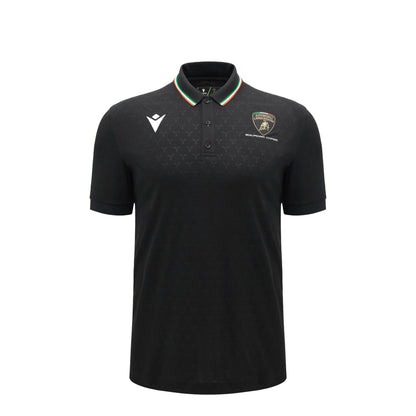 Lamborghini Squadra Corse 2026 SC63 Men Polo Black