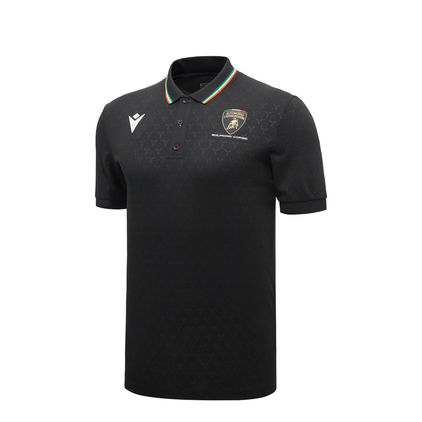 Lamborghini Squadra Corse 2026 SC63 Men Polo Black