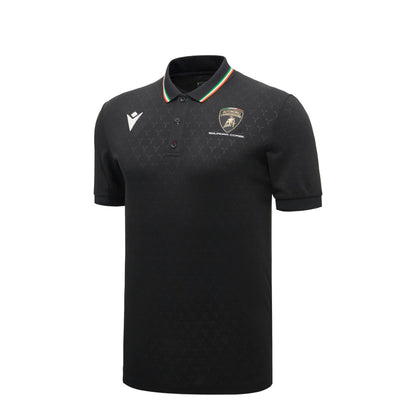 Lamborghini Squadra Corse 2026 SC63 Men Polo Black