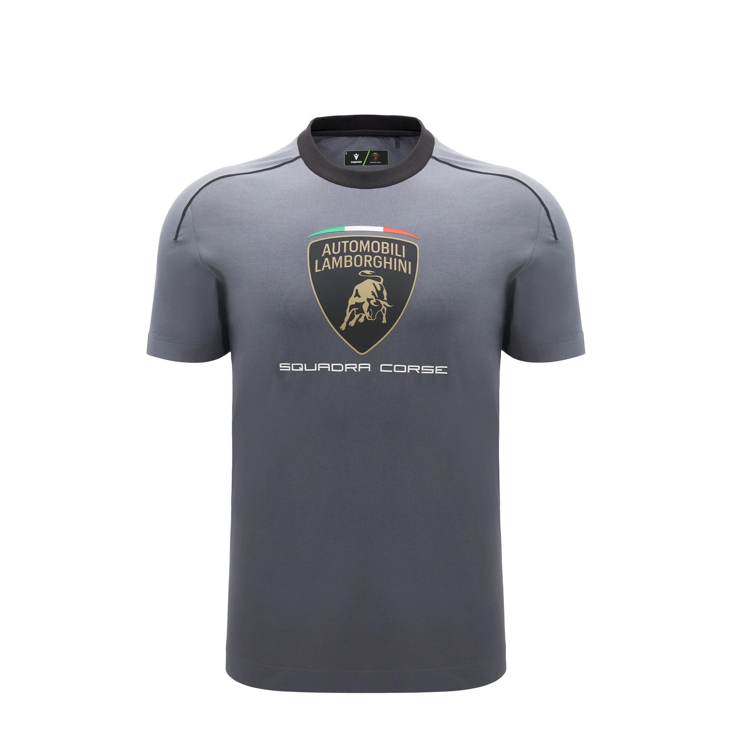 Lamborghini Squadra Corse 2026 Men Sports T-Shirt Grey