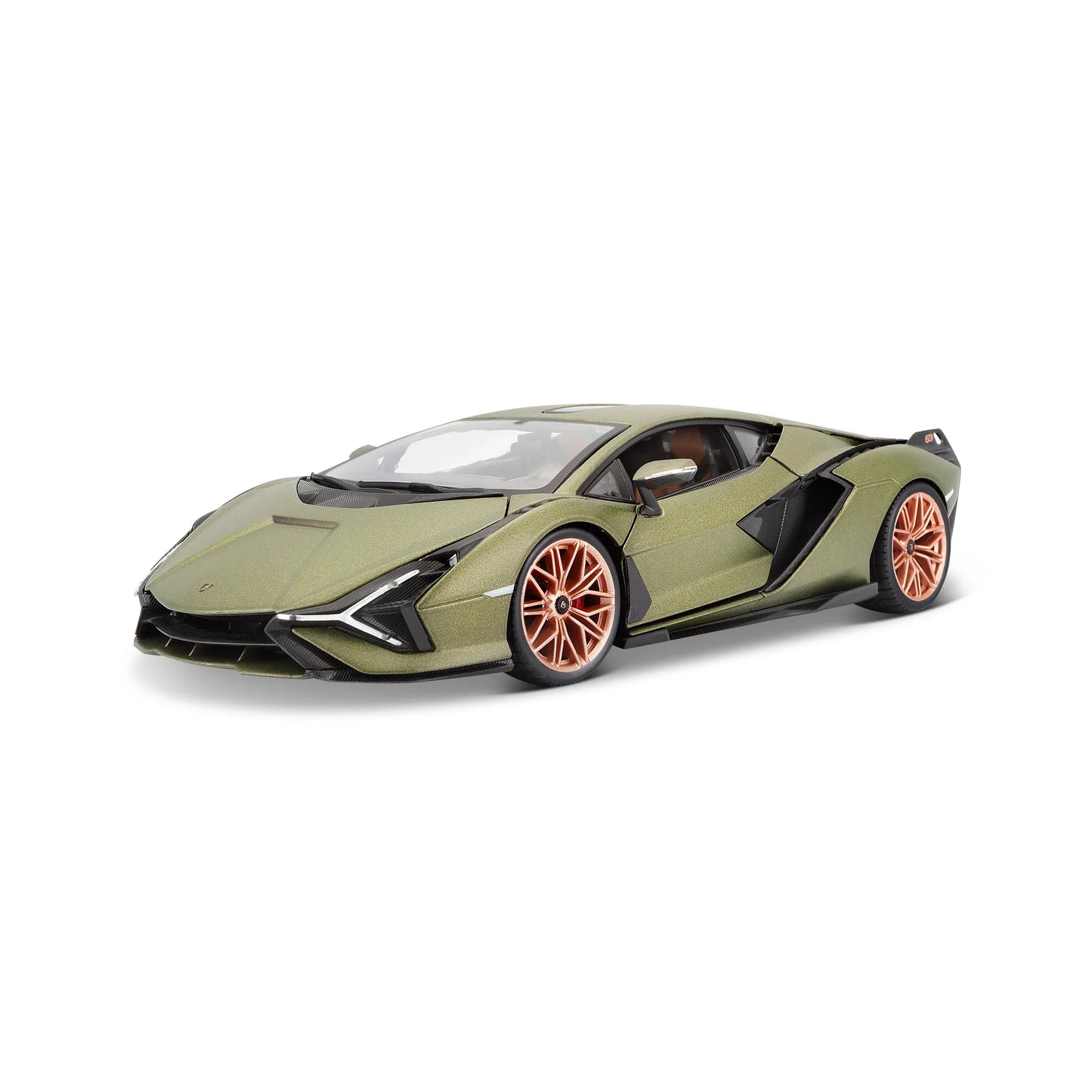 1:18 Lamborghini Sian Green Diecast by BBurago