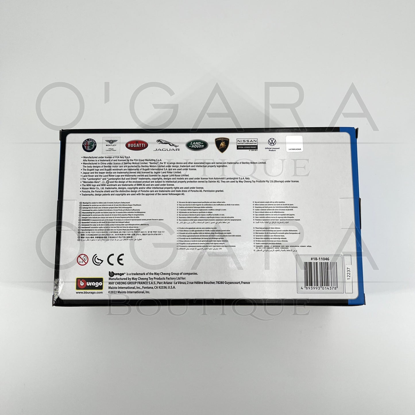 1:18 Lamborghini Sian White Diecast by BBurago