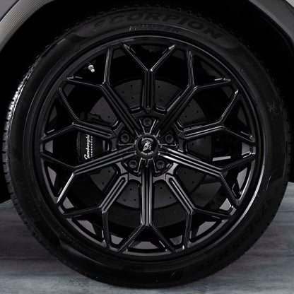 0R8340072 Lamborghini Since 1963 Historic Center Caps Kit Wheel Rim Badges