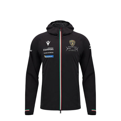 Le Mans & Le Womans Automobili Lamborghini Squadra Corse Men's White Softshell Jacket 9010482YYW000EM Le Mans & Le Womans Automobili Lamborghini Squadra Corse Men's White Softshell Jacket 9010482YYW000EM
