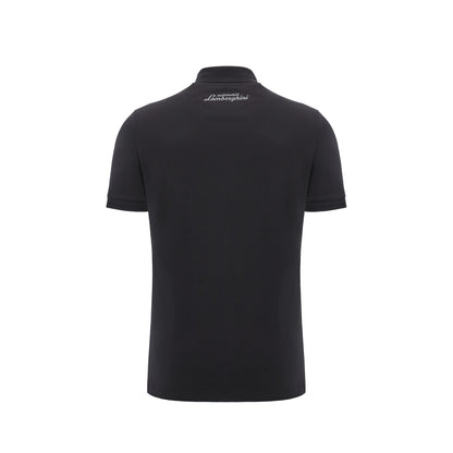 Lamborghini 2024 Squadra Corse Men Polo Black