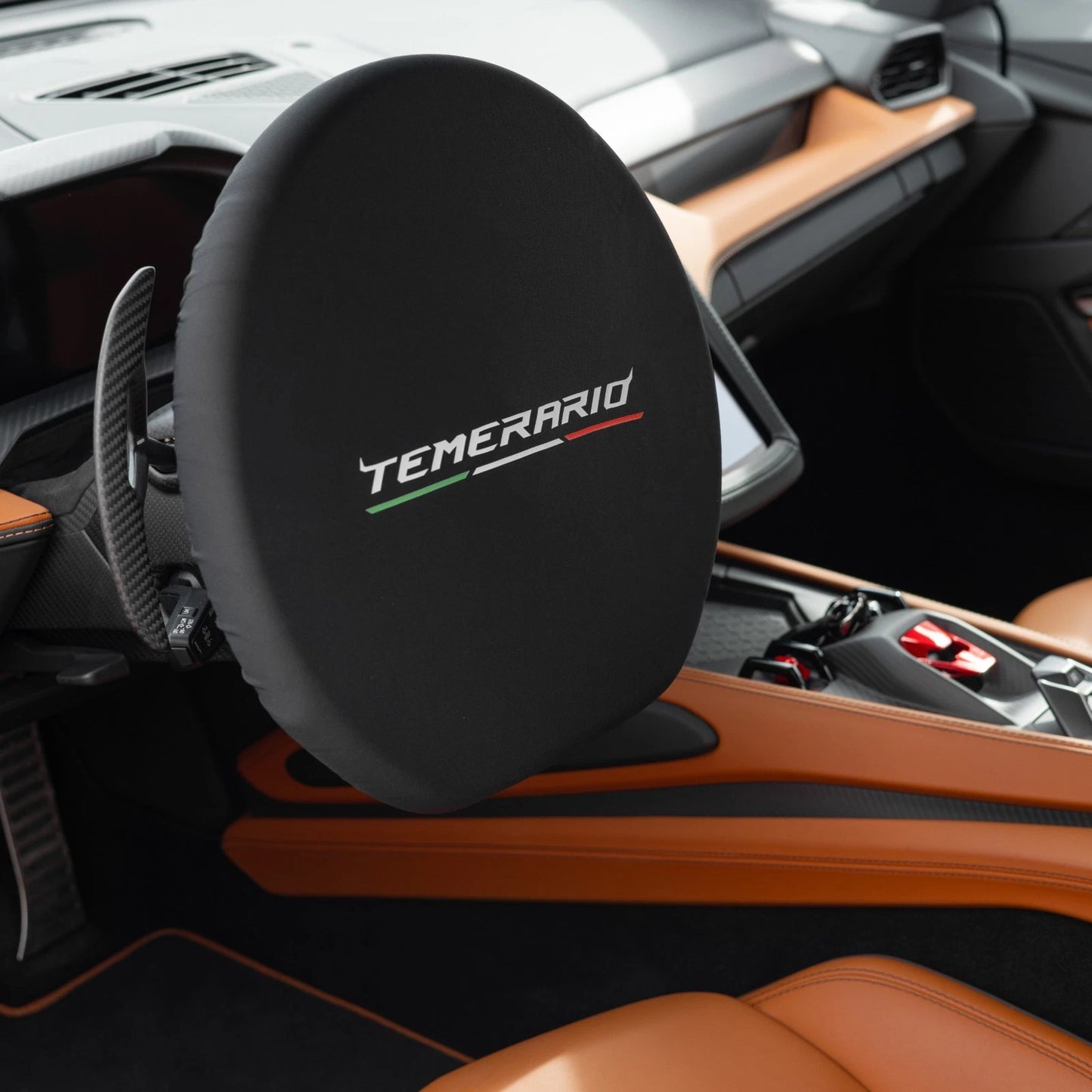 Lamborghini Temerario Steering Wheel Cover