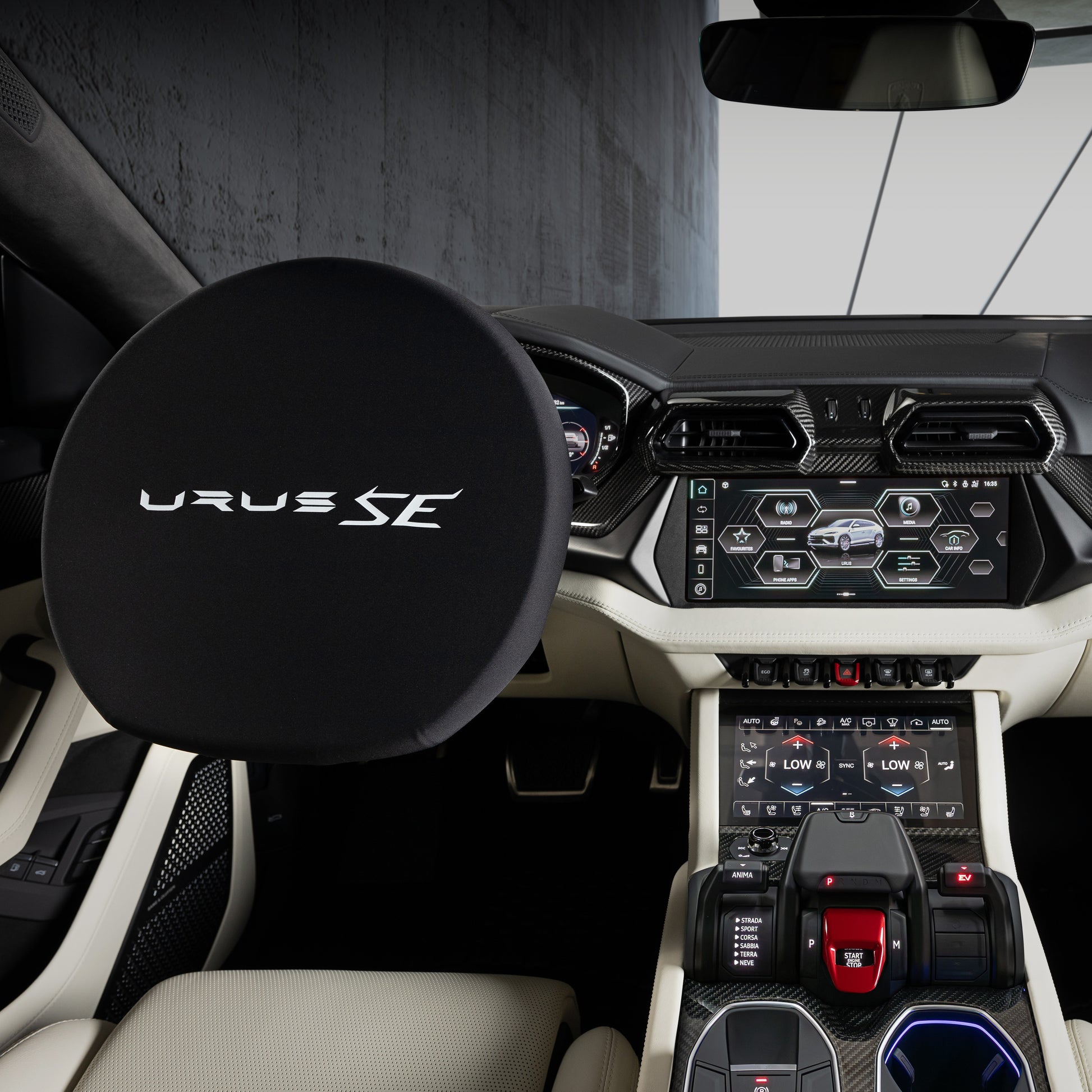 4ML860225 Lamborghini Urus SE Steering Wheel Cover Vehicle Accessories Accessory Accessori Originali