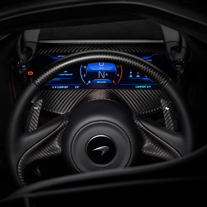 McLaren 750S MSO Carbon Fiber Visor Bezel