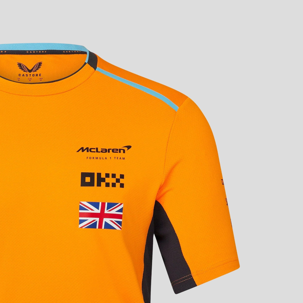 McLaren F1 Men's 2023 Lando Norris Team Set Up T-Shirt Papaya