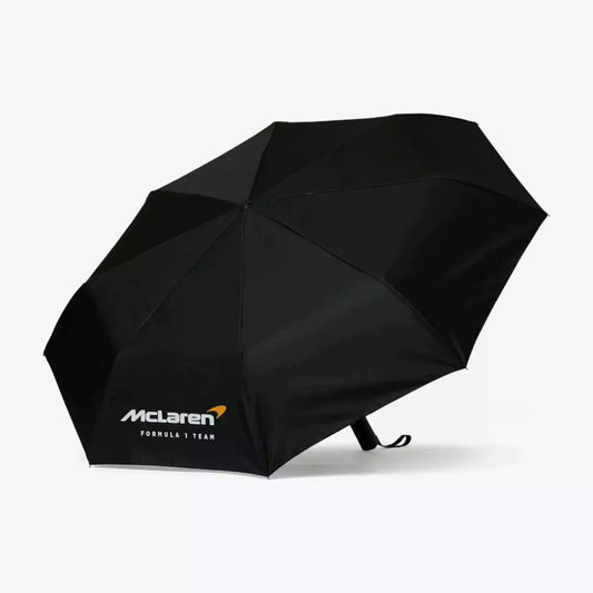 McLaren F1 Telescopic Compact Umbrella Black