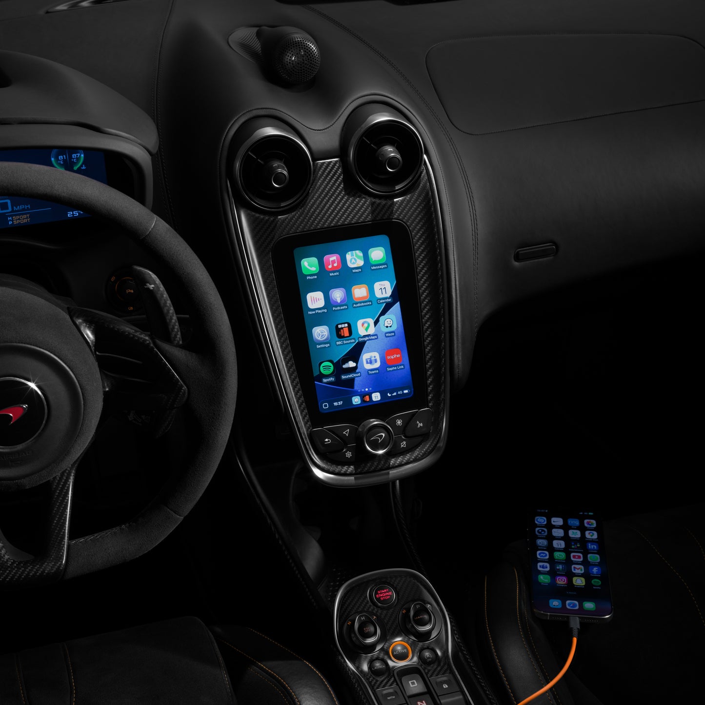 McLaren Connected Infotainment