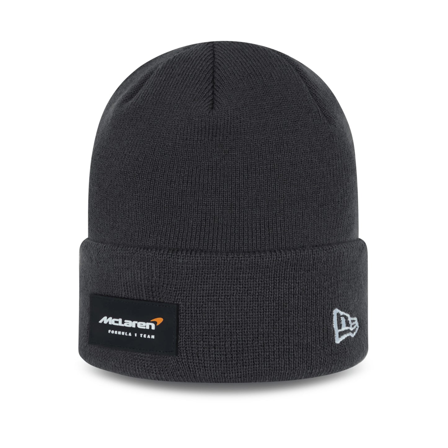 McLaren F1 New Era Essential Cuff Beanie - Anthracite