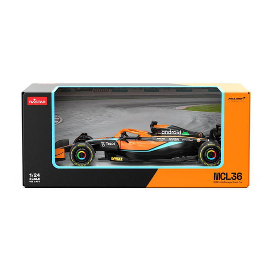 1:24 McLaren MCL36 Formula 1 Orange Diecast by Rastar
