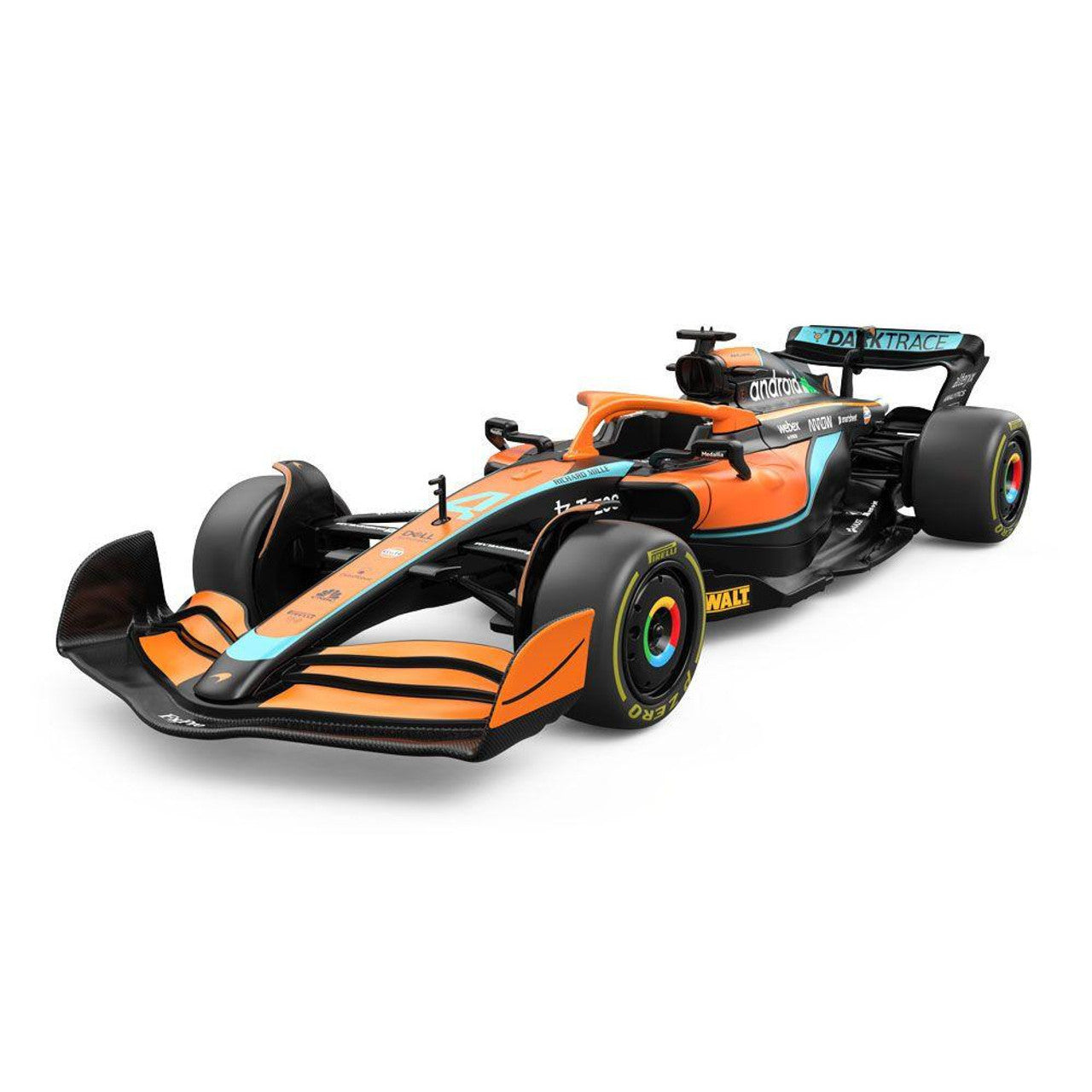 1:24 McLaren MCL36 Formula 1 Orange Diecast by Rastar