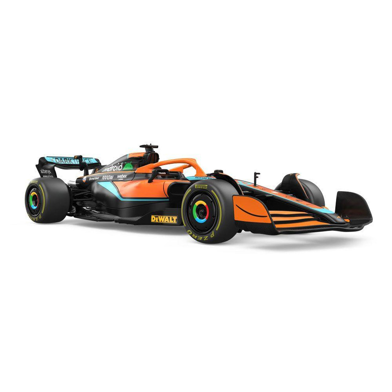 1:24 McLaren MCL36 Formula 1 Orange Diecast by Rastar