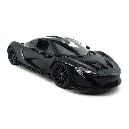 1:14 Scale RC McLaren P1 Black RC Large Racing Hypercar Supercar Radio Controlled Rastar Toy Car Kids Children